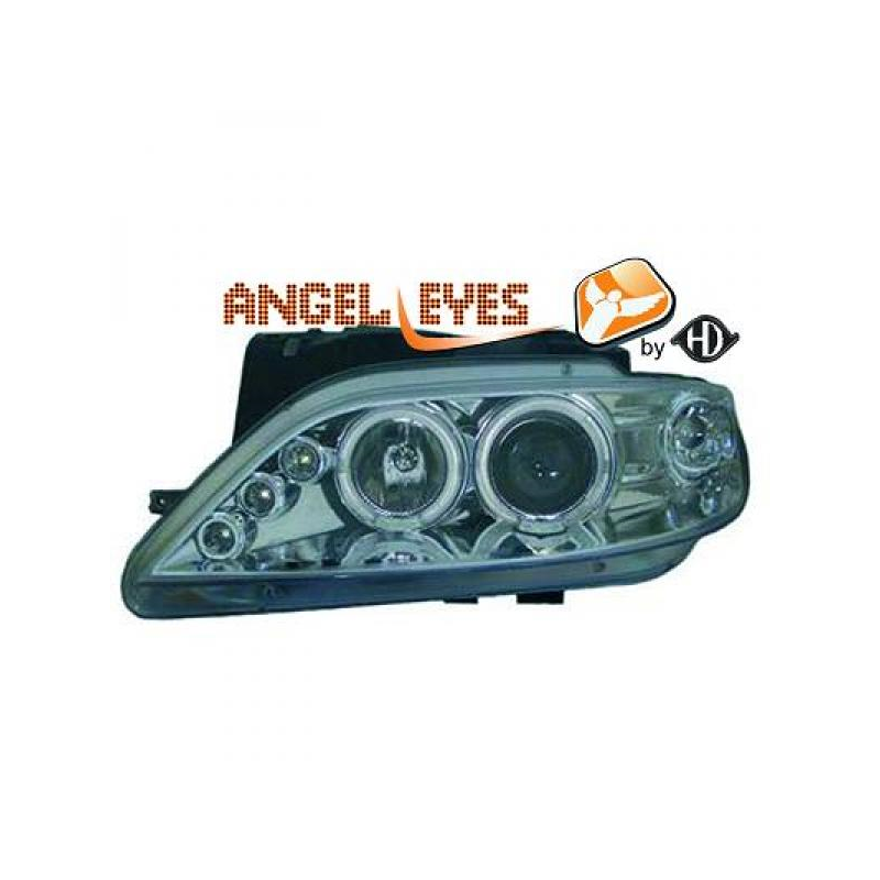 phares design, chrome, régl. électr. , anneaux       XSARA,  