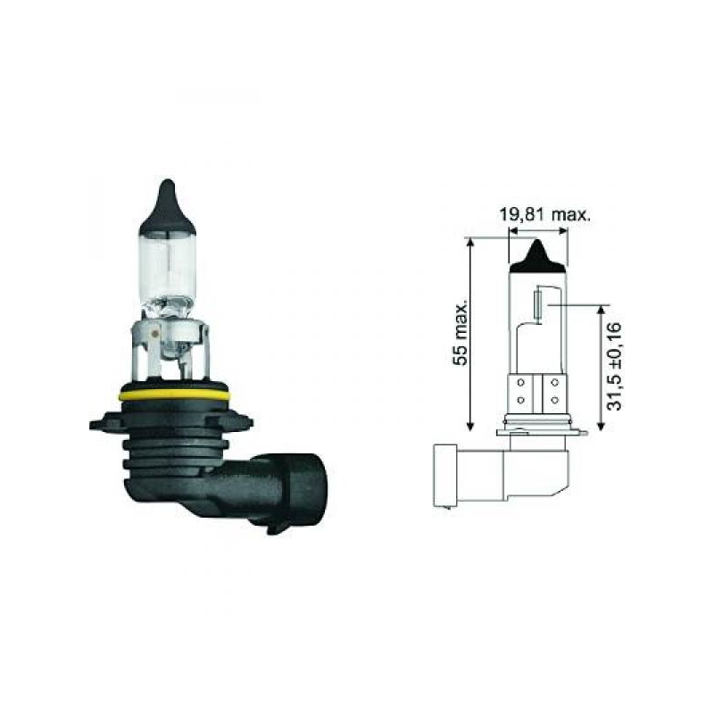 HB4 [9006] 12V 51W P22d   