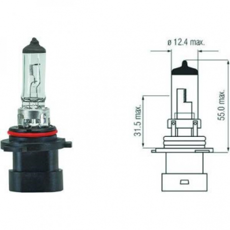 HB4A [9006XS] 12V 51W P22d