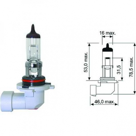 H12 [9055] 12V 53W PZ20d  