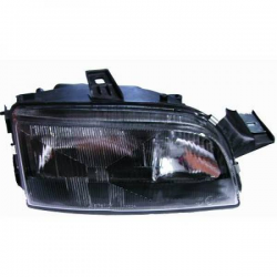 phare design G, noir, H1/H1      PUNTO,