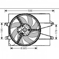 motoventilateur compl.  FIESTA,