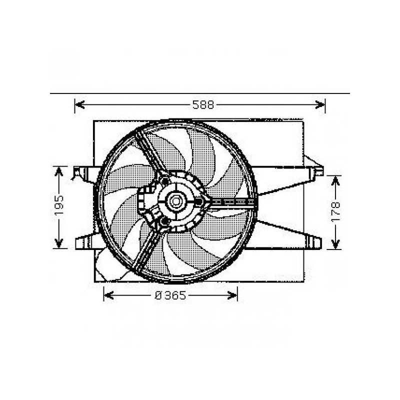 motoventilateur compl.  FIESTA,