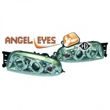 phares design, chrome, règl. man., anneaux FIESTA, phares design, chrome, règl. man., anneaux FIESTA,