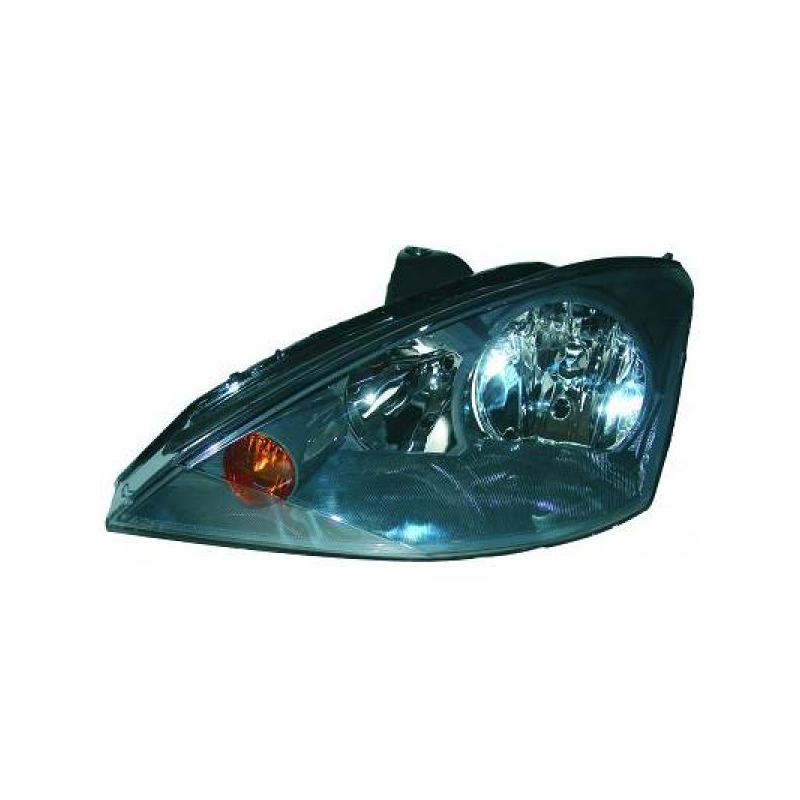 phares design D, noir, H7/H1, règl. électr.      FOCUS,