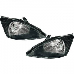 phares design, noir, H4      FOCUS,