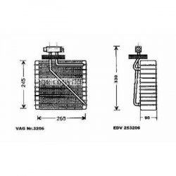 VERDAMPFER      VW SHARAN,