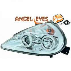 phares design, chrome, clign., règl. électr., anneaux      KA,