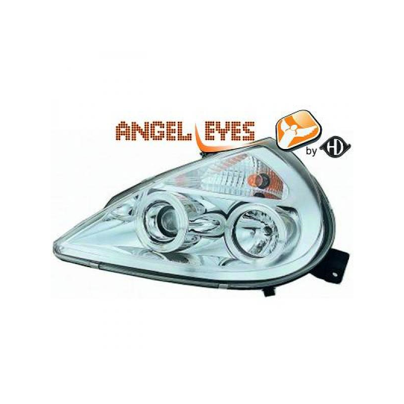 phares design, chrome, clign., règl. électr., anneaux      KA,