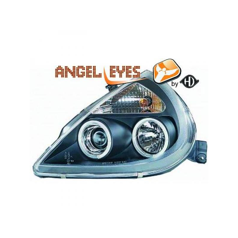 phares design, noir, clign., règl. électr., anneaux      KA,