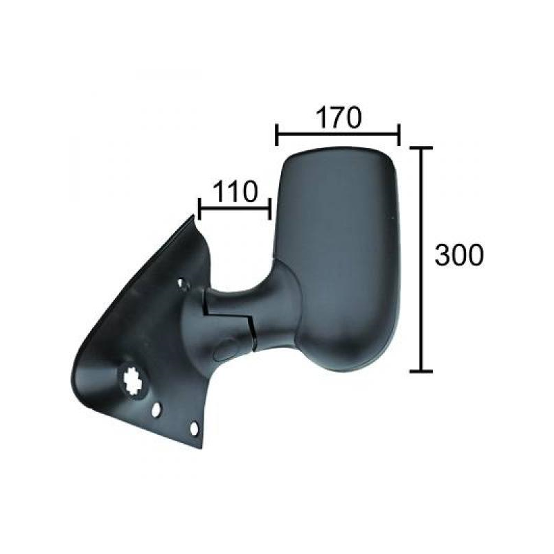 rétroviseur D  FORD TRANSIT,