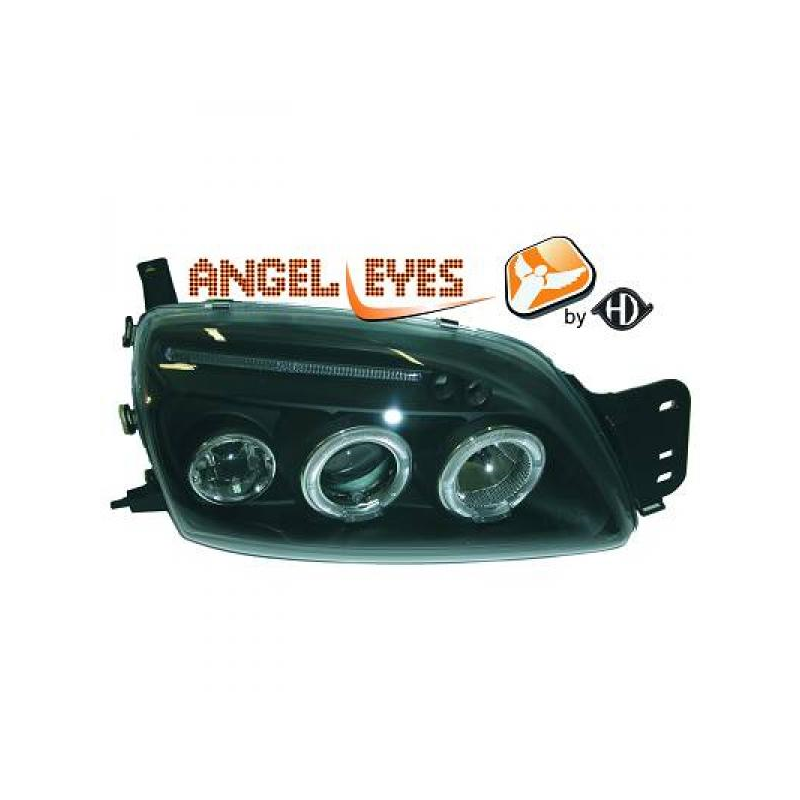 phares design, noir, règl. man., anneaux      FIESTA,