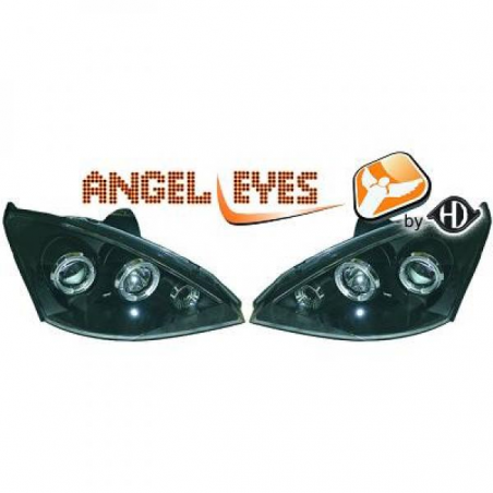 phares design, noir, règl. électr., anneaux FOCUS, phares design, noir, règl. électr., anneaux FOCUS,