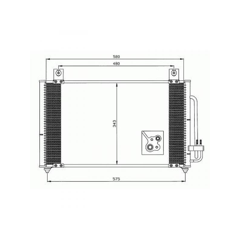 KONDENSATOR       KIA RIO,