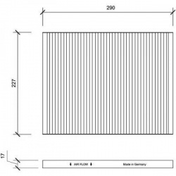 INNENRAUMFILTER  OPEL     