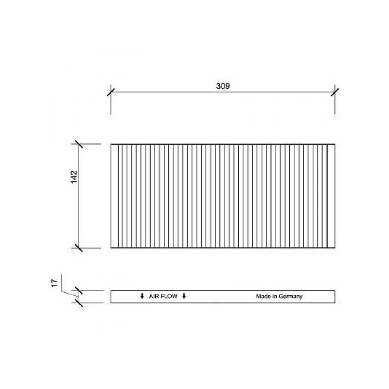 INNENRAUMFILTER  FIAT     