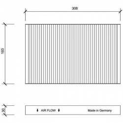INNENRAUMFILTER  AUDI     