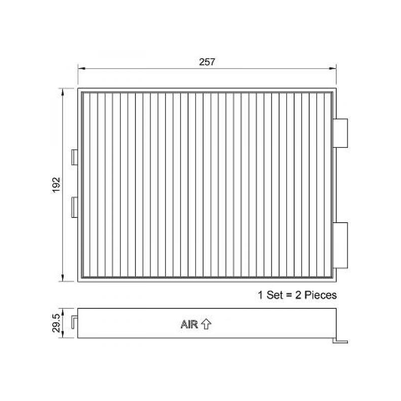 INNENRAUMFILTER  BMW      