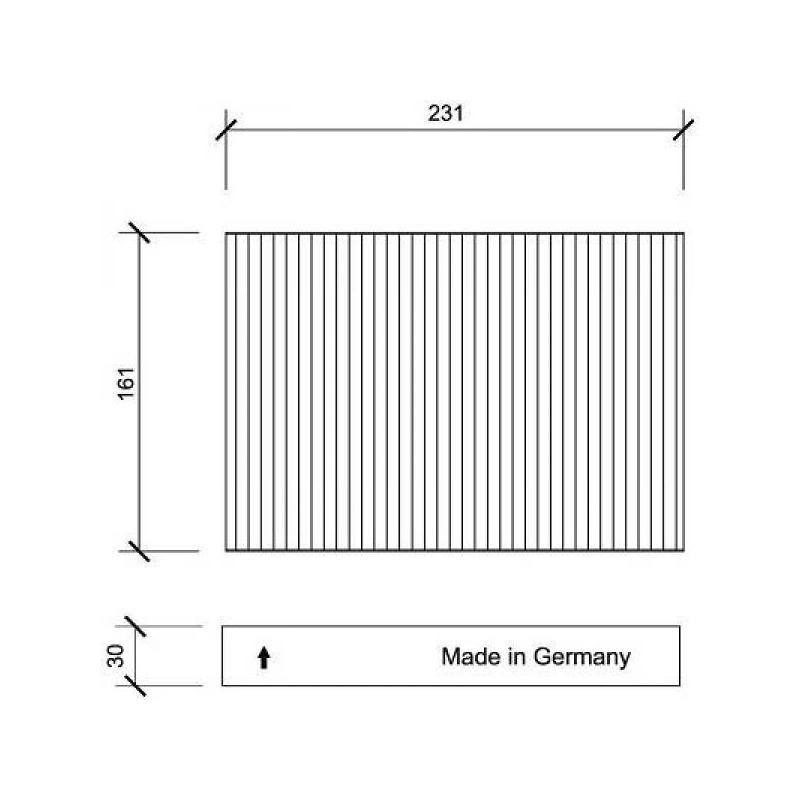 INNENRAUMFILTER  DACIA    