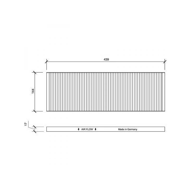 INNENRAUMFILTER  MERCEDES 
