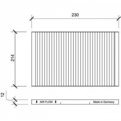 INNENRAUMFILTER  FIAT     