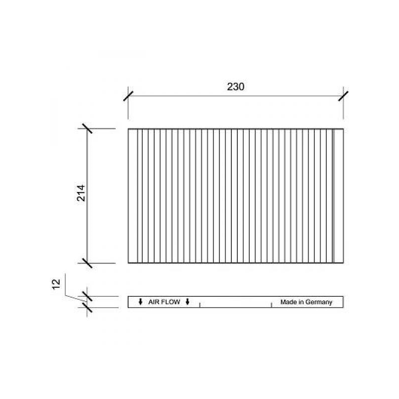 INNENRAUMFILTER  FIAT     