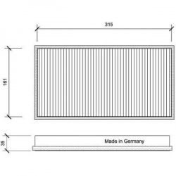INNENRAUMFILTER  PEUGEOT  