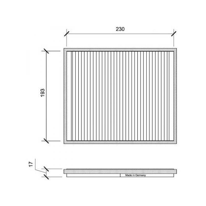 INNENRAUMFILTER  OPEL     