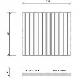 INNENRAUMFILTER  MERCEDES 