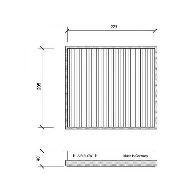 INNENRAUMFILTER  MERCEDES 