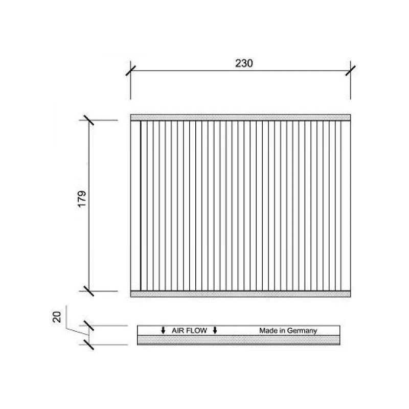 INNENRAUMFILTER  FIAT     