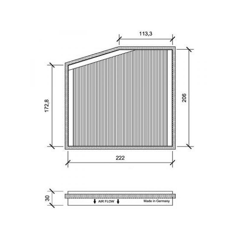 INNENRAUMFILTER  FIAT     