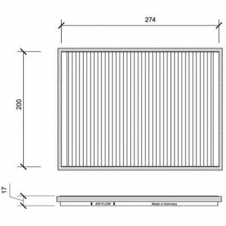 INNENRAUMFILTER HONDA INNENRAUMFILTER HONDA