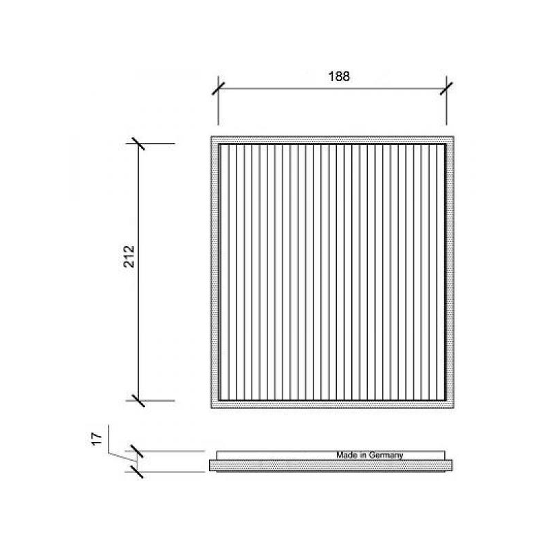 INNENRAUMFILTER  TOYOTA   