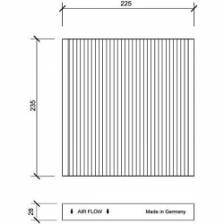 INNENRAUMFILTER  HONDA    