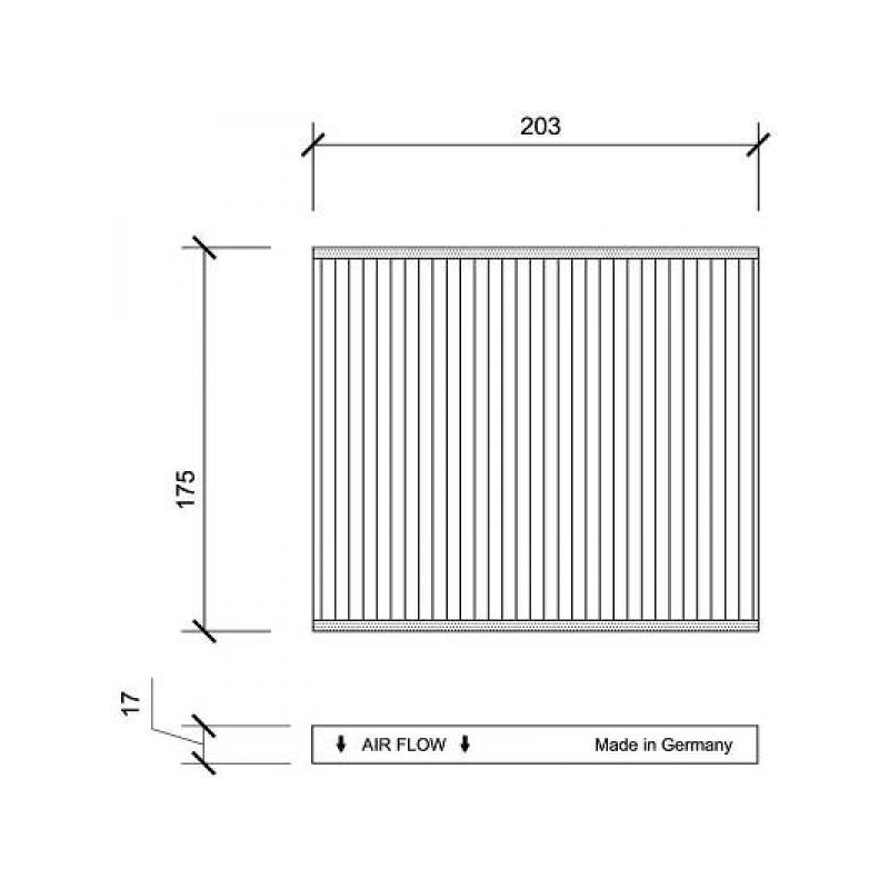 INNENRAUMFILTER  FIAT     