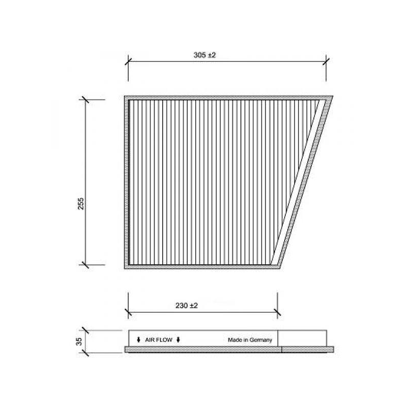 INNENRAUMFILTER  MERCEDES 