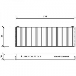 INNENRAUMFILTER  AUDI     