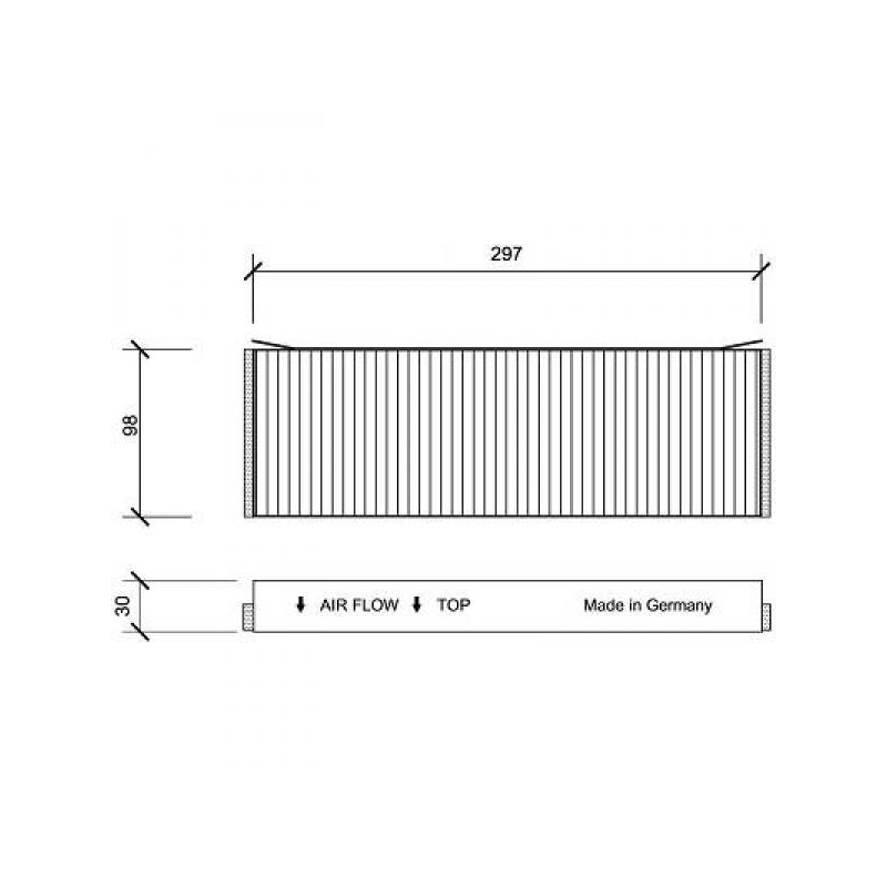 INNENRAUMFILTER  AUDI     