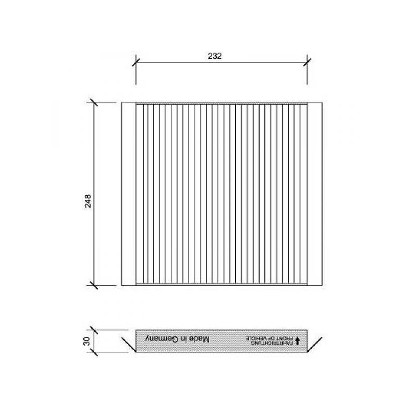INNENRAUMFILTER  BMW      