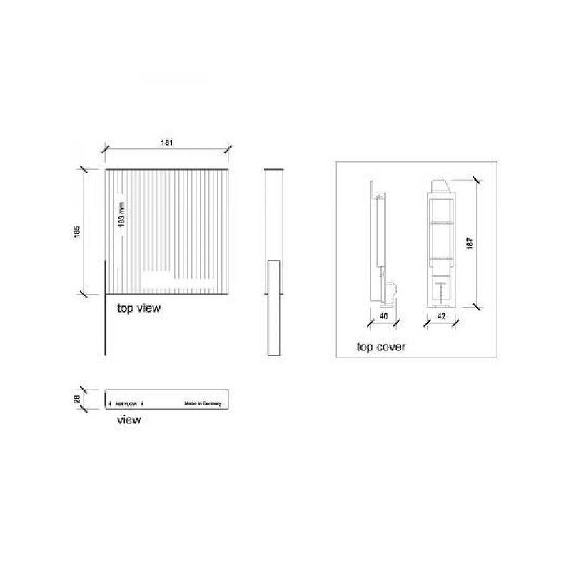 INNENRAUMFILTER  DACIA    