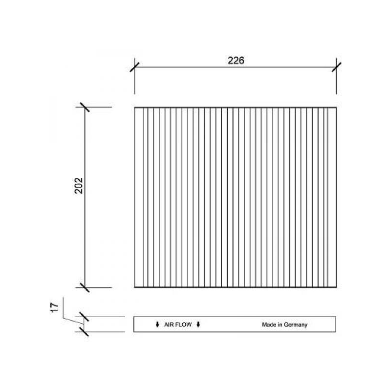 INNENRAUMFILTER  HYUNDAI  