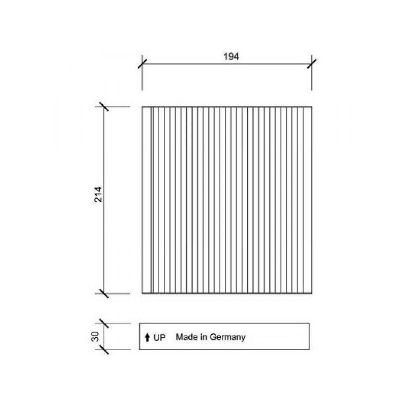 INNENRAUMFILTER  LEXUS    