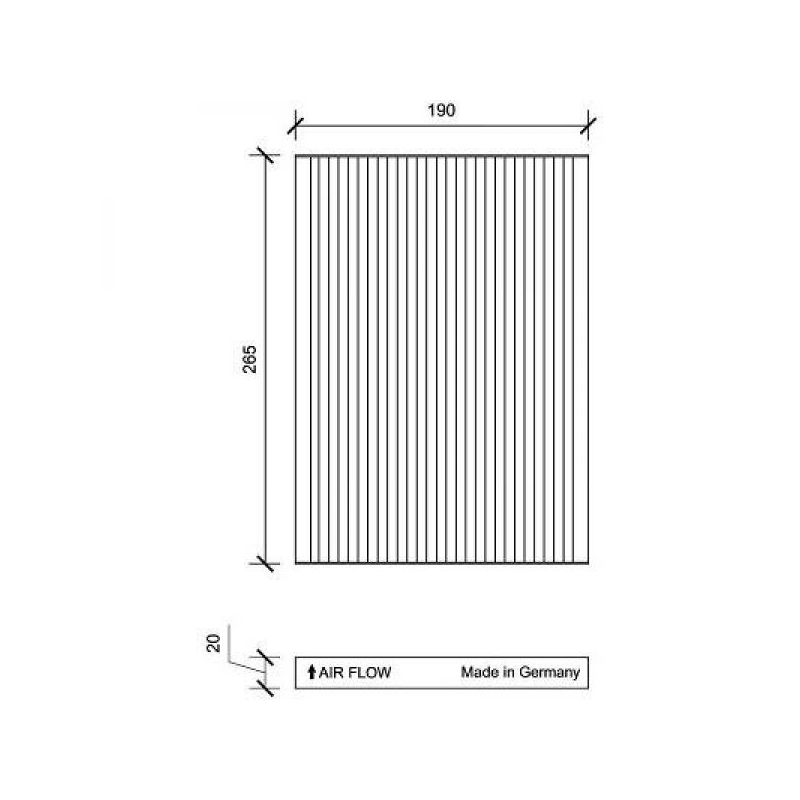 INNENRAUMFILTER  NISSAN   