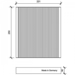 INNENRAUMFILTER  HYUNDAI  