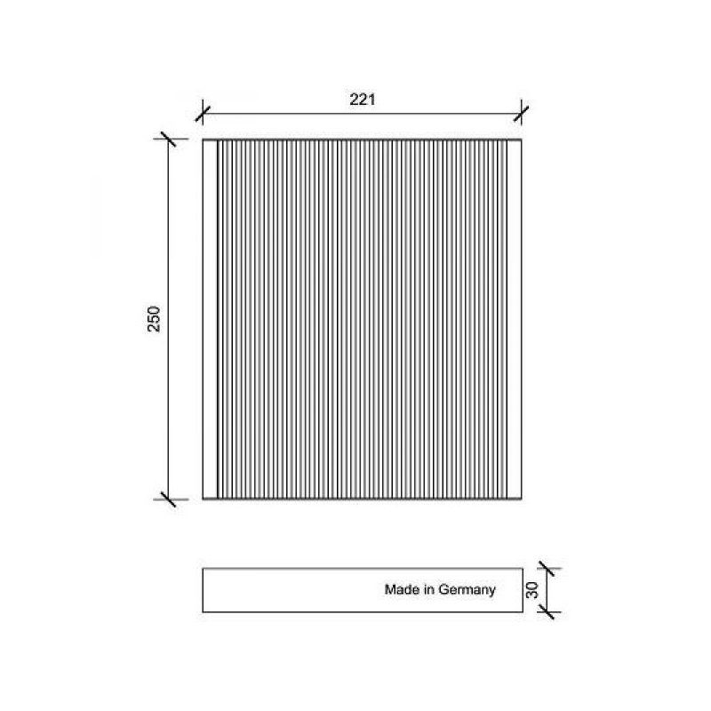 INNENRAUMFILTER  HYUNDAI  
