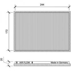 INNENRAUMFILTER  HYUNDAI  