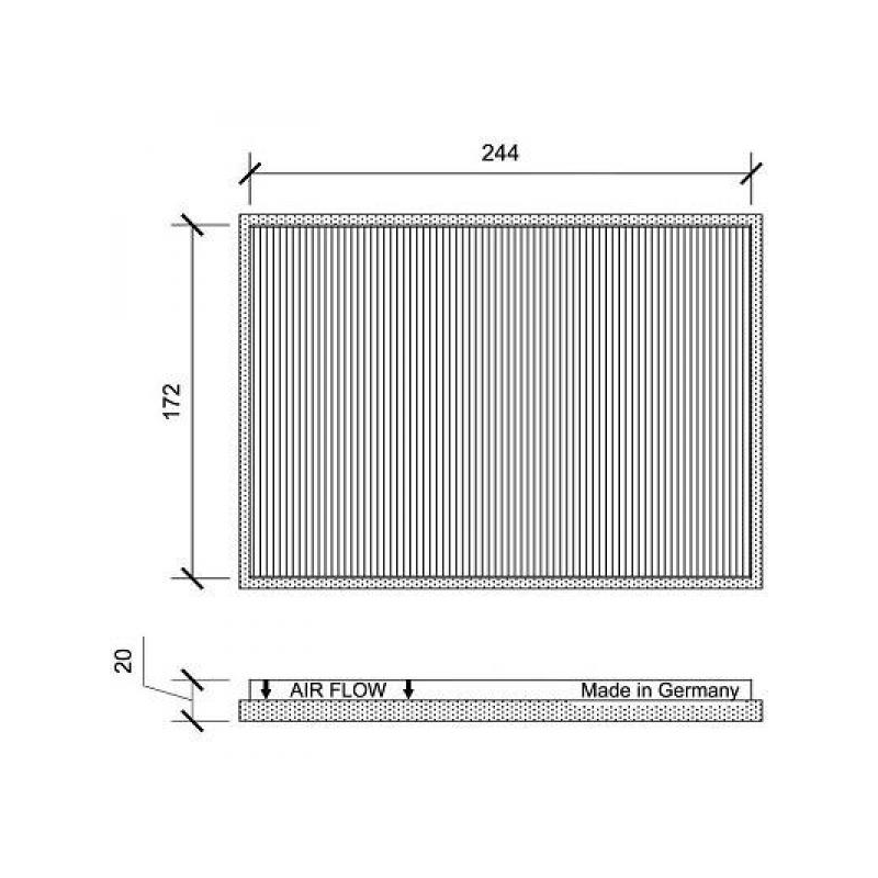 INNENRAUMFILTER  HYUNDAI  