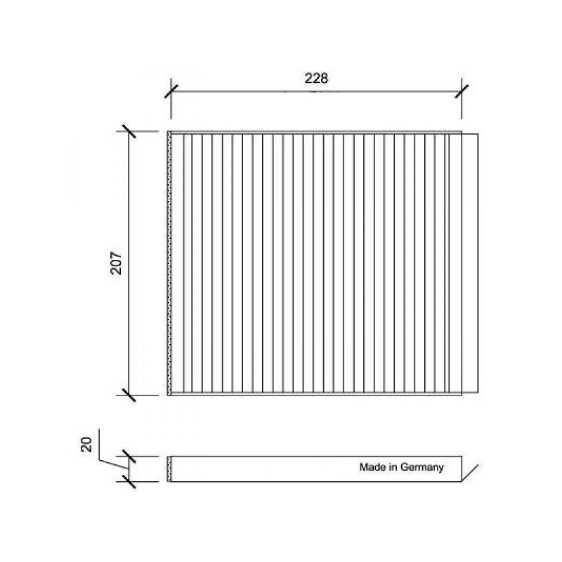 INNENRAUMFILTER  CHEVROLET