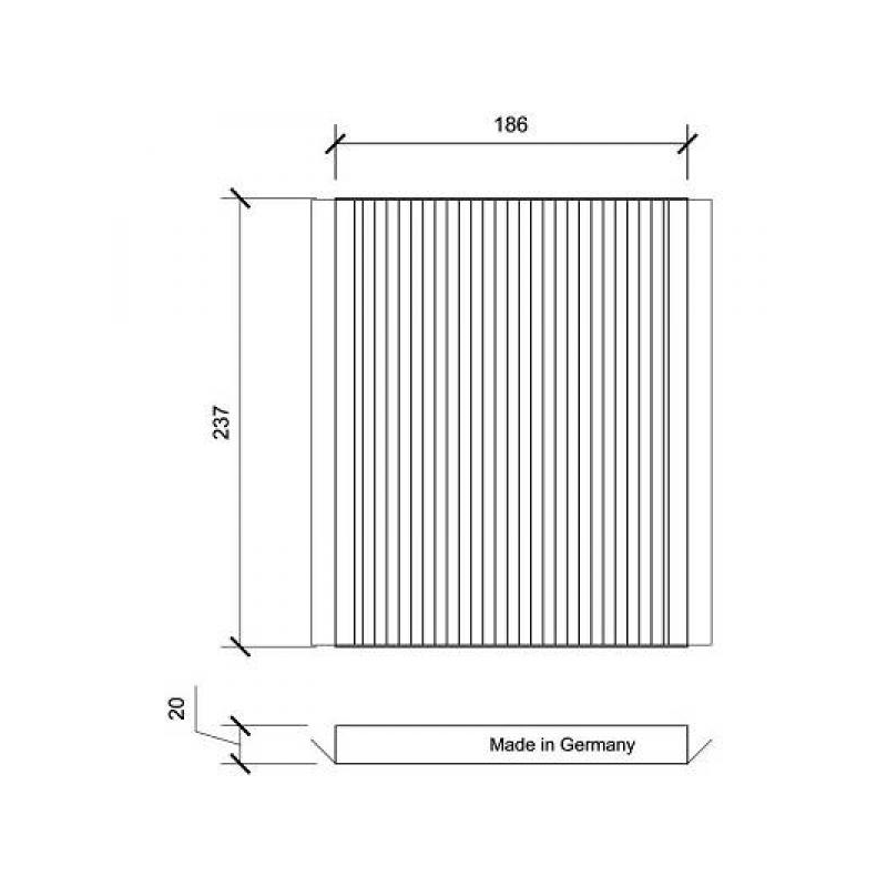 INNENRAUMFILTER  HYUNDAI  